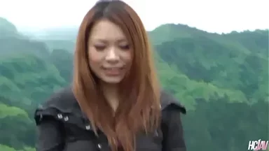 Cô nàng Nhật dâm đãng Kai Miharu bị địt ngoài trời