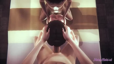 Hentai Naruto: Ba người với Sarada, POV và xuất tinh đầy miệng và lồn (Không kiểm duyệt) - Phim khiêu dâm Nhật Bản châu Á từ manga, anime, game 3D